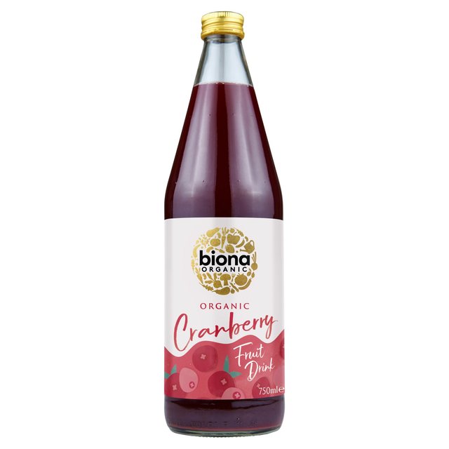 Biona Organic Cranberry Fruit Drink   750ml GOODS M&S   