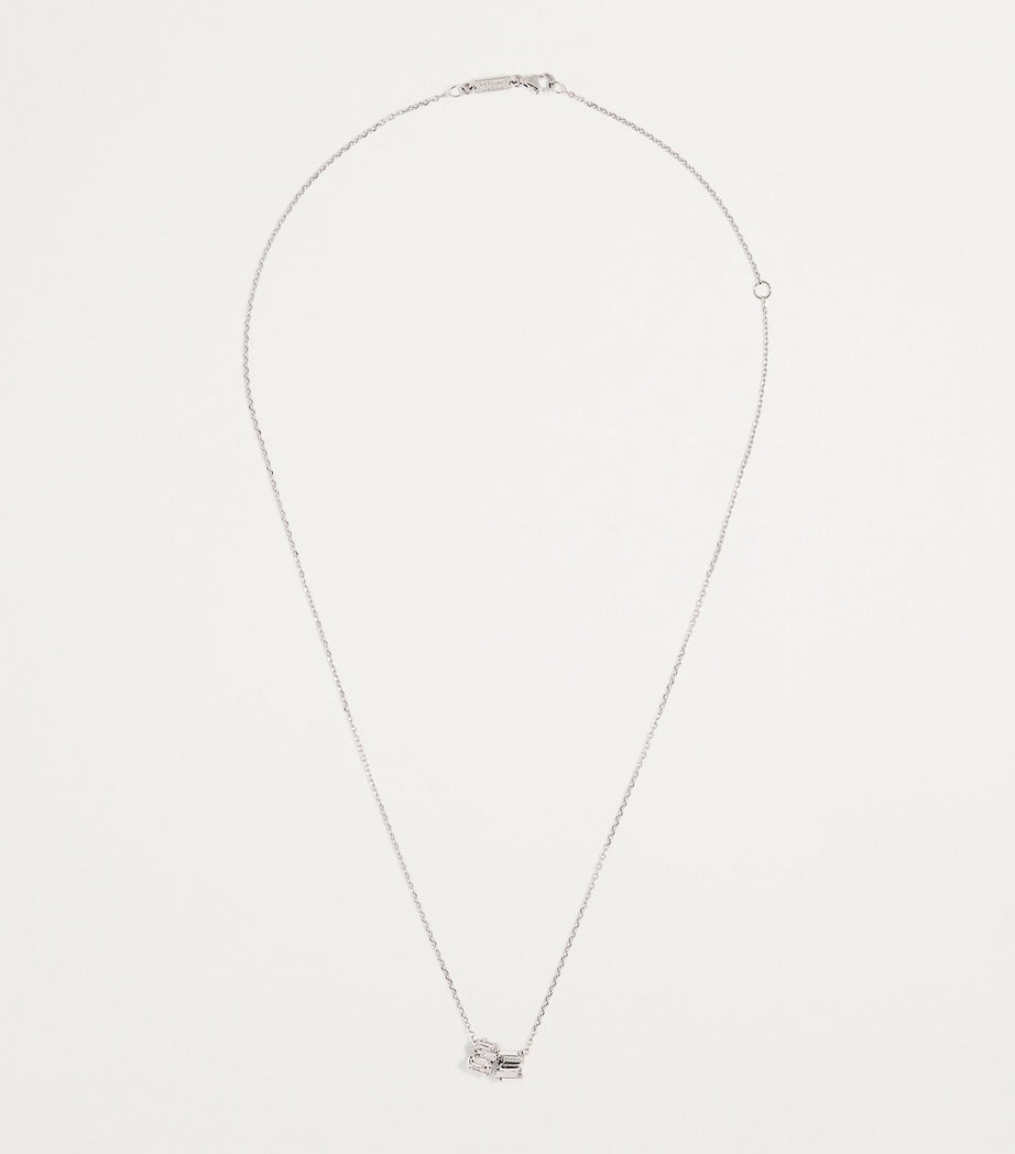 Suzanne Kalan Infinite Roundel diamond pendant necklace (British brand)