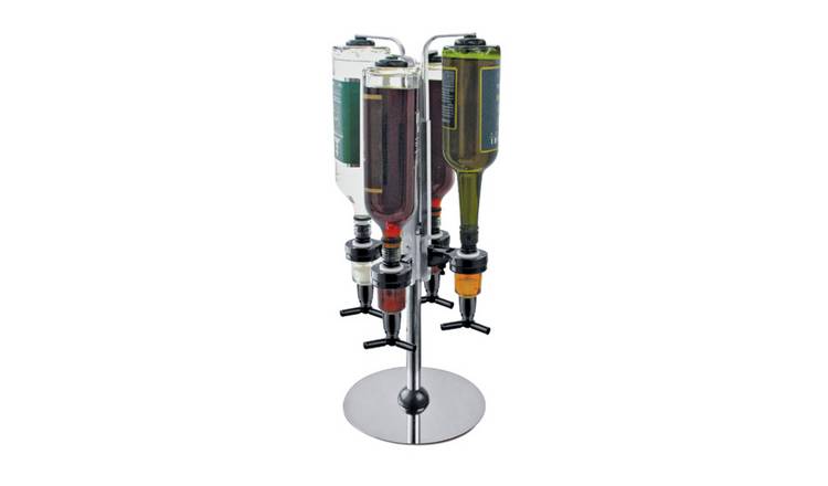 Revolving optic stand for 4 bottles - British product