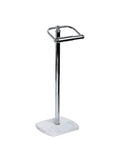 Showerdrape Grey Octavia toilet roll holder 52cm (British brand)