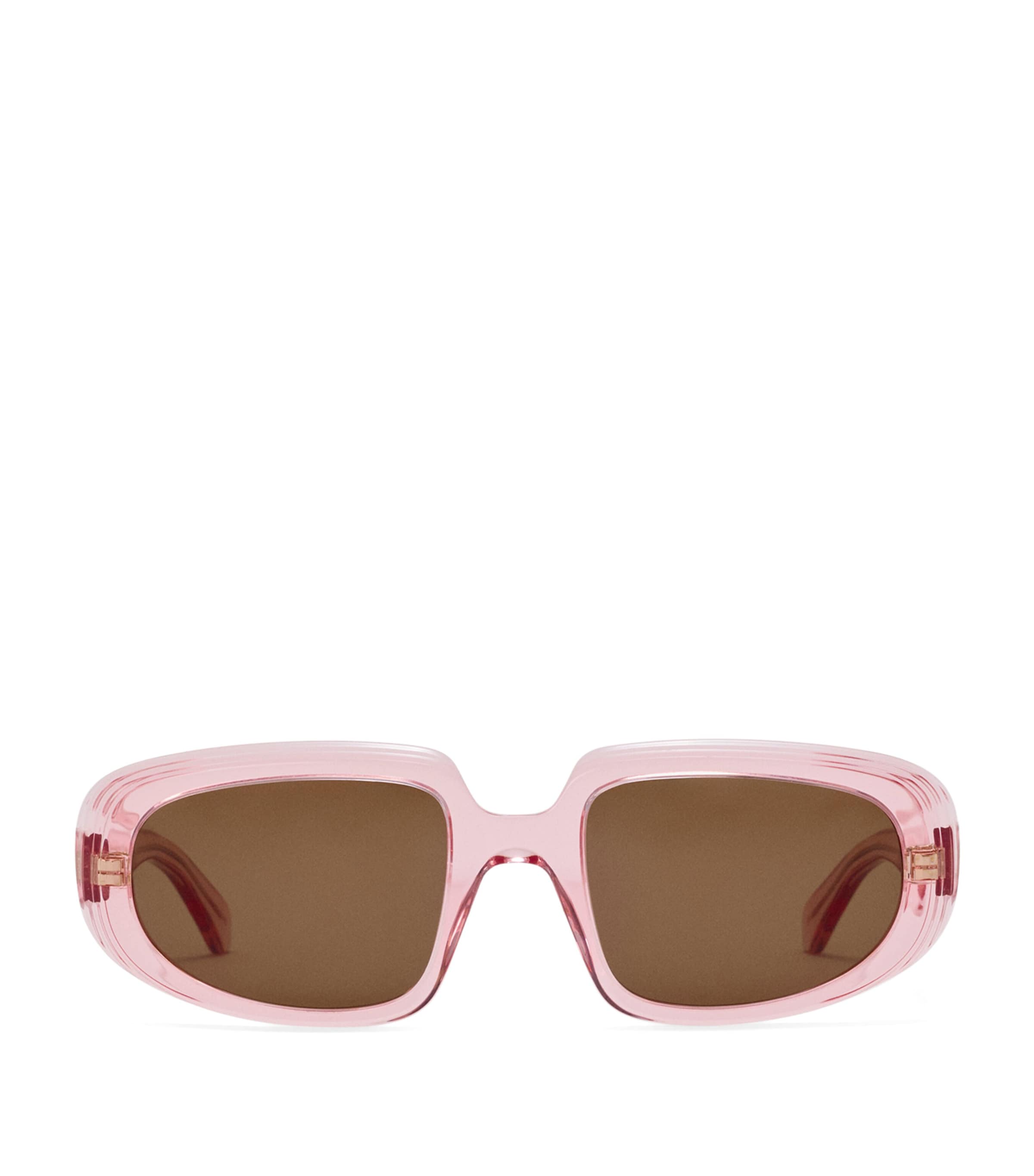 LOEWE rectangular steps acetate sunglasses - British product