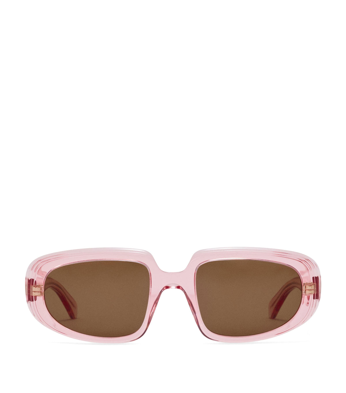 LOEWE rectangular steps acetate sunglasses - British product
