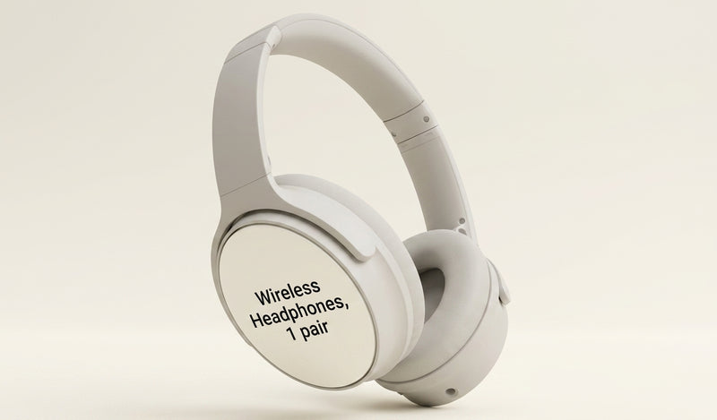 Bose QuietComfort over-ear wireless headphones white (British brand)
