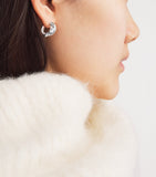 LIÉ STUDIO Diana hoop earrings 1.5cm, imported from the UK