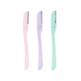 Brushworks  Pastel Eyebrow Razors (Pack of 3) GOODS Superdrug   