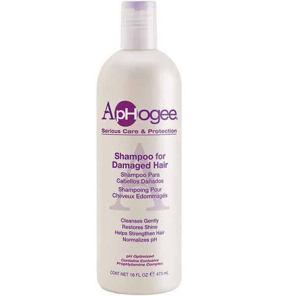 Aphogee damaged hair shampoo 473ml, imported from the UK