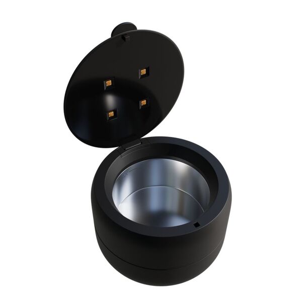 Opulus Pulse Pod Ultrasonic Retainer Cleaner Black, imported from the UK