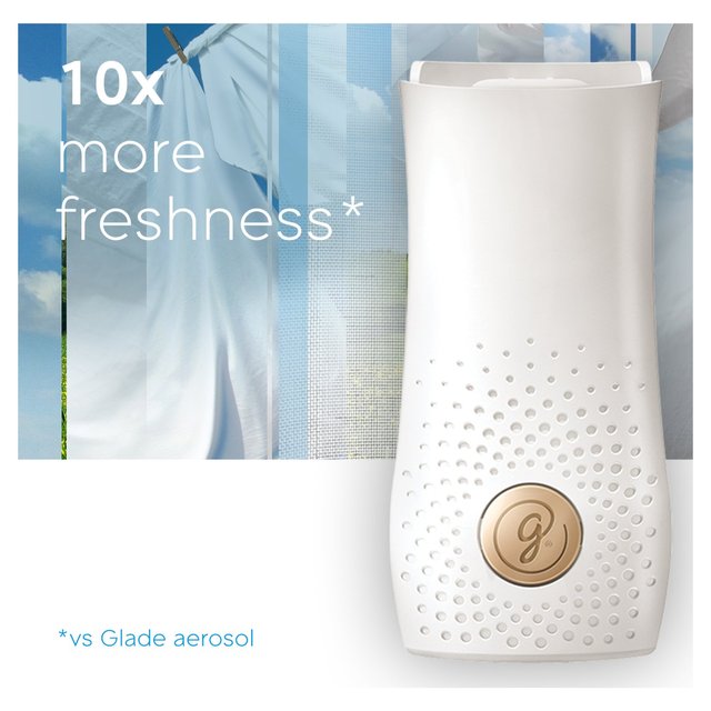 Glade Touch & Fresh Holder & Refill Clean Linen Air Freshener   10ml GOODS M&S   