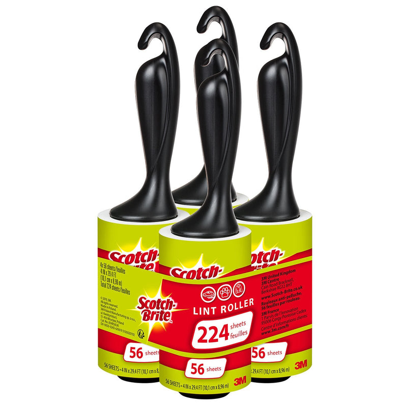 Scotch-Brite lint roller 4 pack (British brand)