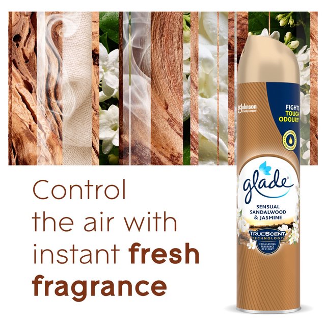 Glade Aerosol Sandalwood & Jasmine Air Freshener   300ml GOODS M&S   