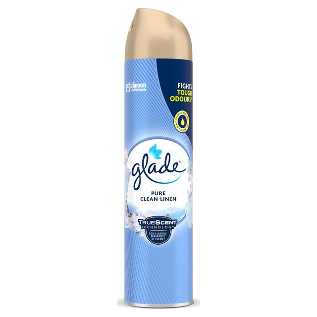 Glade Aerosol Clean Linen Air Freshener   300ml GOODS M&S   