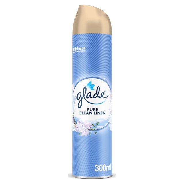 Glade Aerosol Clean Linen Air Freshener   300ml GOODS M&S   