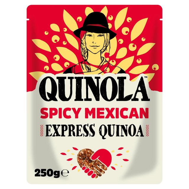 Quinola Organic Spicy Mexican Ready to Eat Quinoa   250g GOODS M&S   