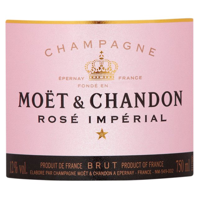 Moet & Chandon Rose Champagne   75cl GOODS M&S   