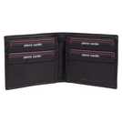 Pierre Cardin men's black leather wallet and gift box, imported from the UK