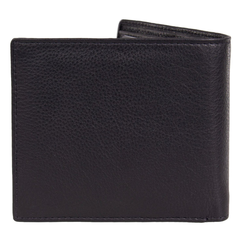 Pierre Cardin men's black leather wallet and gift box, imported from the UK