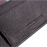 Pierre Cardin men's black leather wallet and gift box, imported from the UK