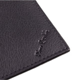 Pierre Cardin men's black leather wallet and gift box, imported from the UK