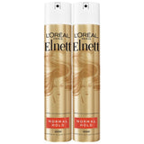 L'Oreal Elnett Hårspray Normal Hold 2 x 400ml, UK versjon