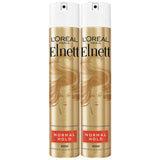 L'Oreal Elnett Hårspray Normal Hold 2 x 400ml, UK versjon