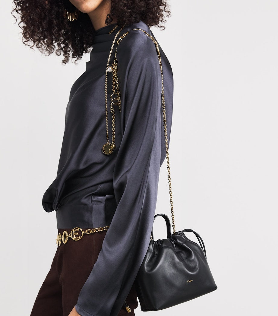 Chloé Mini Icons shoulder bag in nappa leather (British brand)