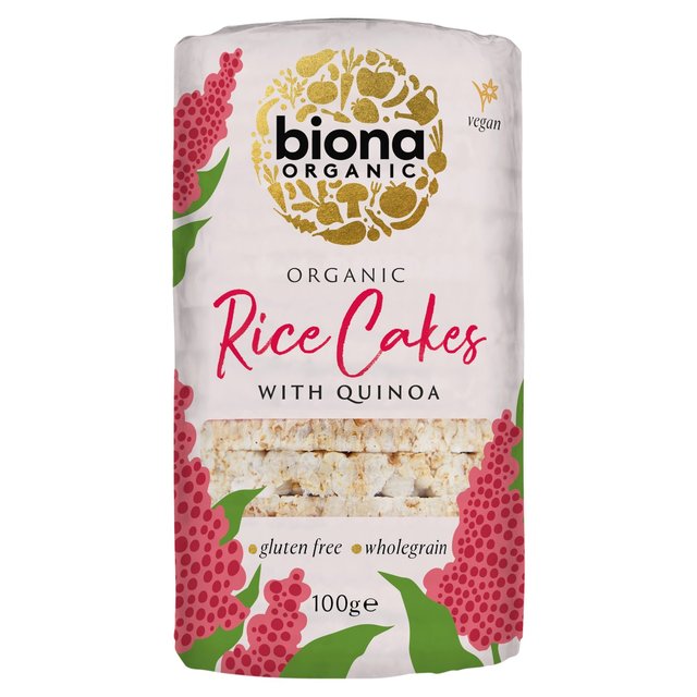 Biona Organic Rice Cakes With Quinoa   100g GOODS M&S   