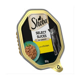 Sheba Select Slices Cat Food Tray with Chicken in Gravy    85g GOODS M&S   