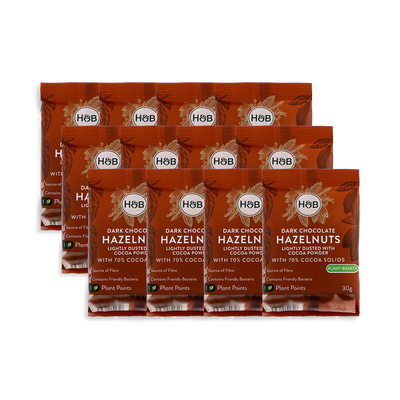 Holland & Barrett Holland & Barrett Cocoa Hazelnuts Dark Chocolate 30g 12 Pack- Buy online at McGrocer