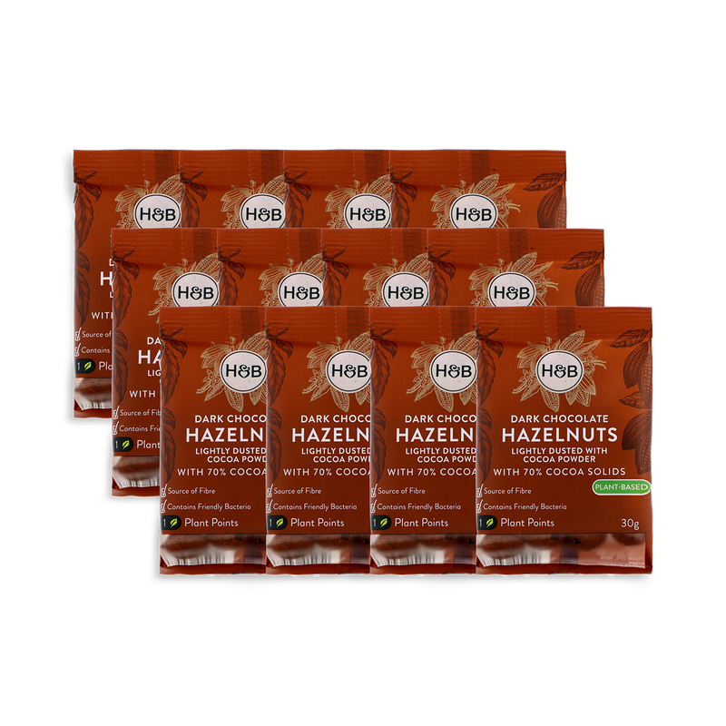 Holland & Barrett Cocoa Hazelnuts 30g Pack, UK version