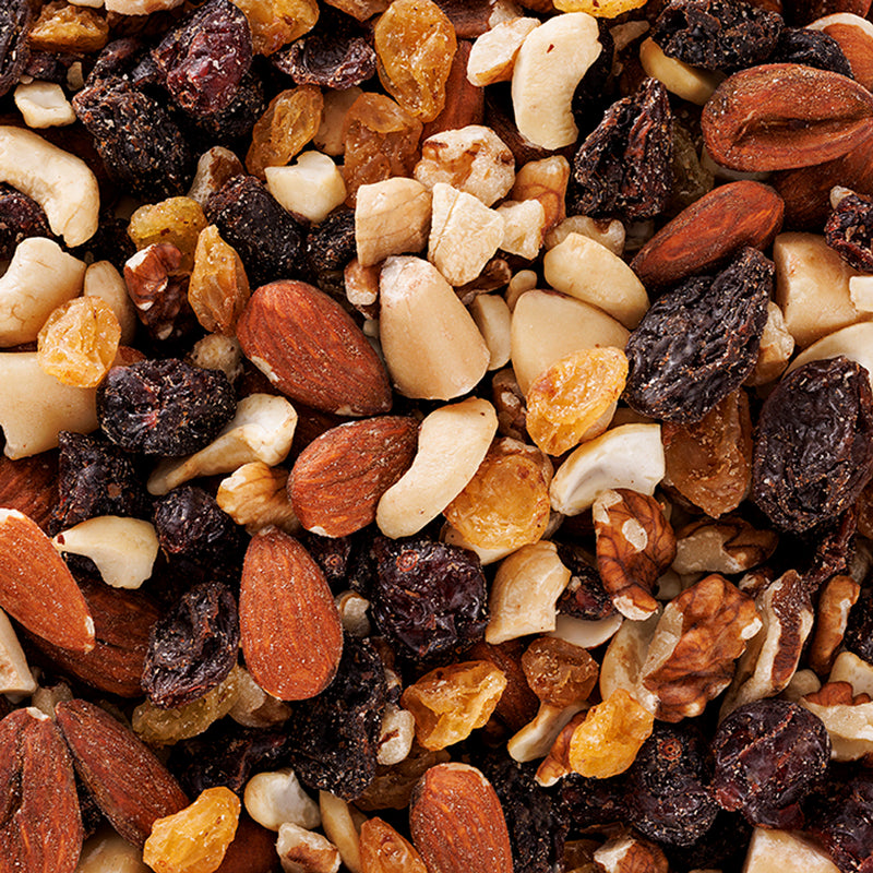 Holland & Barrett mixed nuts and raisins mix 200g, UK version