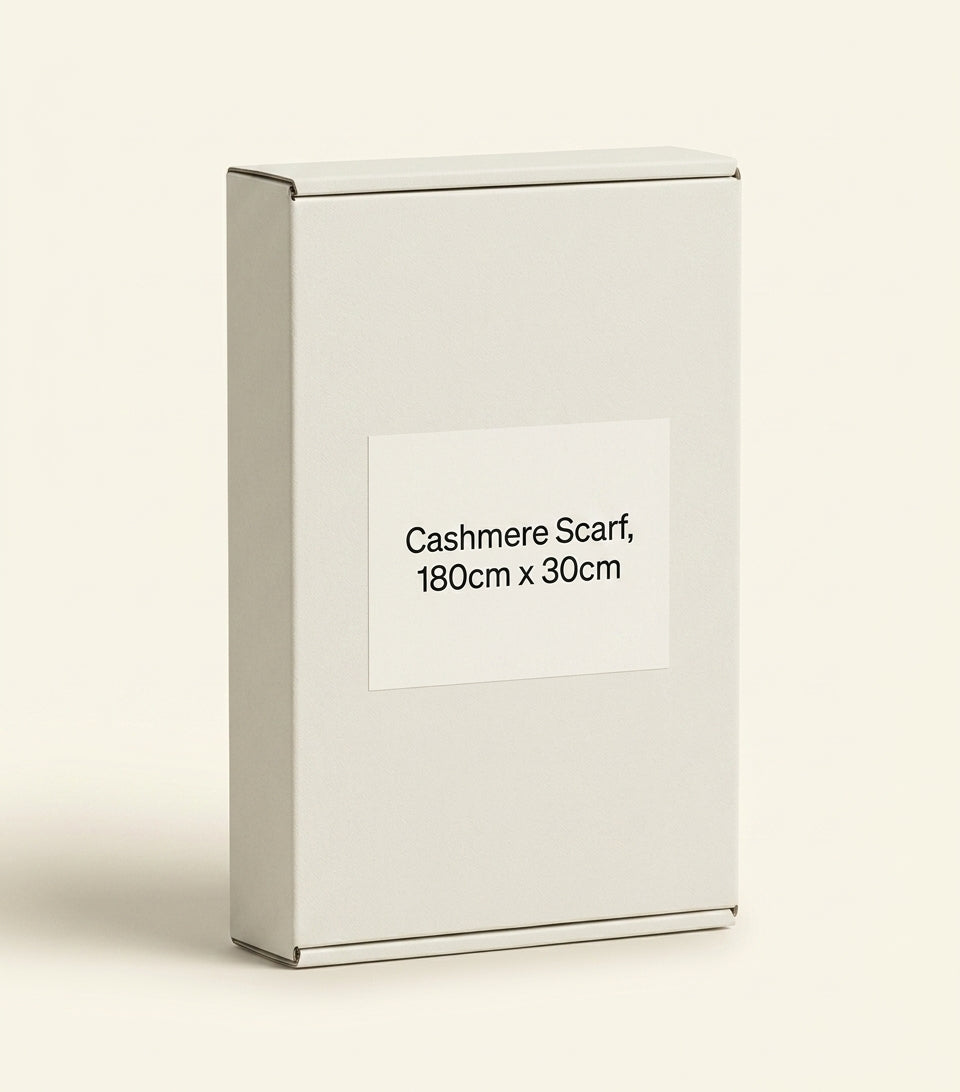 Burberry cashmere check scarf 168cm (British brand)