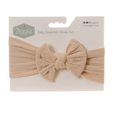 Ziggle Baby Top Bow Turban Headband