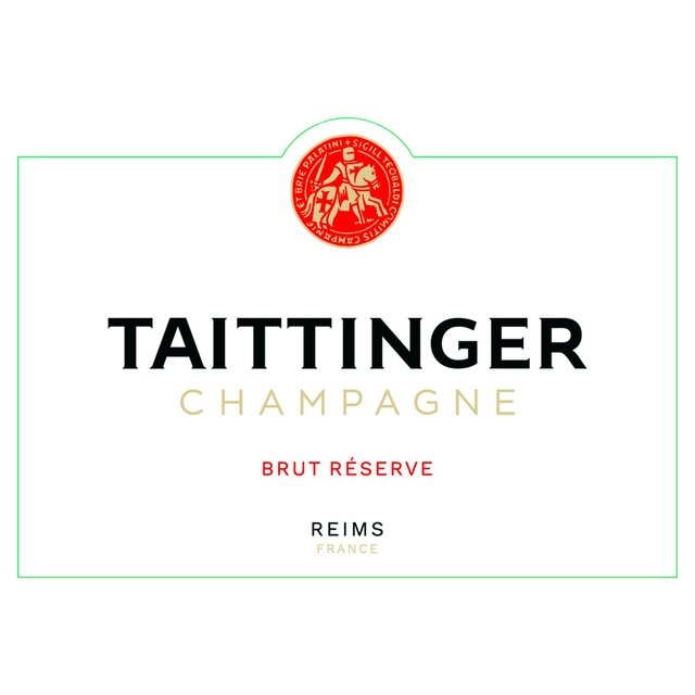 Taittinger Brut Reserve NV Champagne   75cl GOODS M&S   