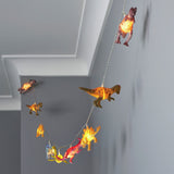 Glow Dinosaur multicoloured LED string lights 4.35m, imported from the UK