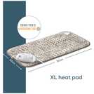 Beurer electric fleece heat pad 60cm x 30cm - British product