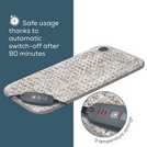 Beurer electric fleece heat pad 60cm x 30cm - British product