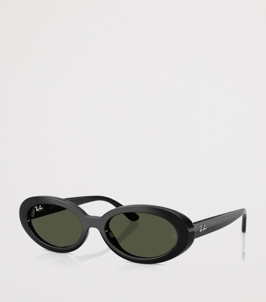 Ray-Ban RB2223 Sonnenbrille mit gekrümmter Kissenform und Etui - Britisches Produkt