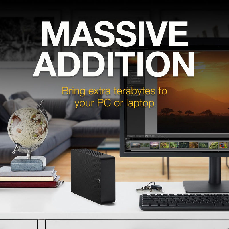 Seagate Expansion external hard drive 12TB (British brand)