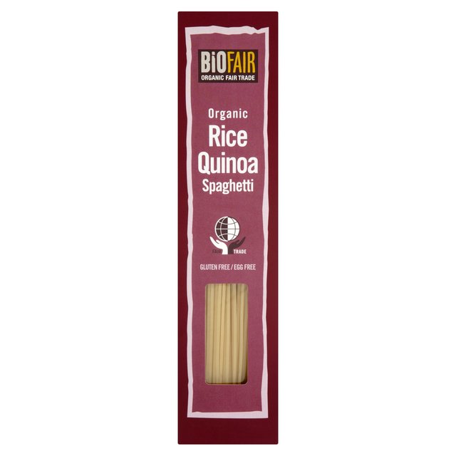 Biofair Organic Fair Trade Rice Quinoa Spaghetti   250g