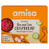 Amisa Organic Gluten Free Rice & Corn Crispbread   120g GOODS M&S   