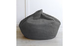 rucomfy kids slouch bean bag grey H60xW80xD80cm, imported from the UK