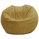 rucomfy kids slouch bean bag mustard 60x80x80cm, imported from the UK