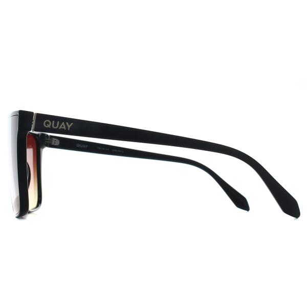 Quay Nightfall medium black women sunglasses (British brand)