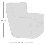rucomfy kids unicorn castle bean bag chair, imported from the UK