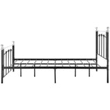 Argos Home Yani small double metal bed frame black - British product