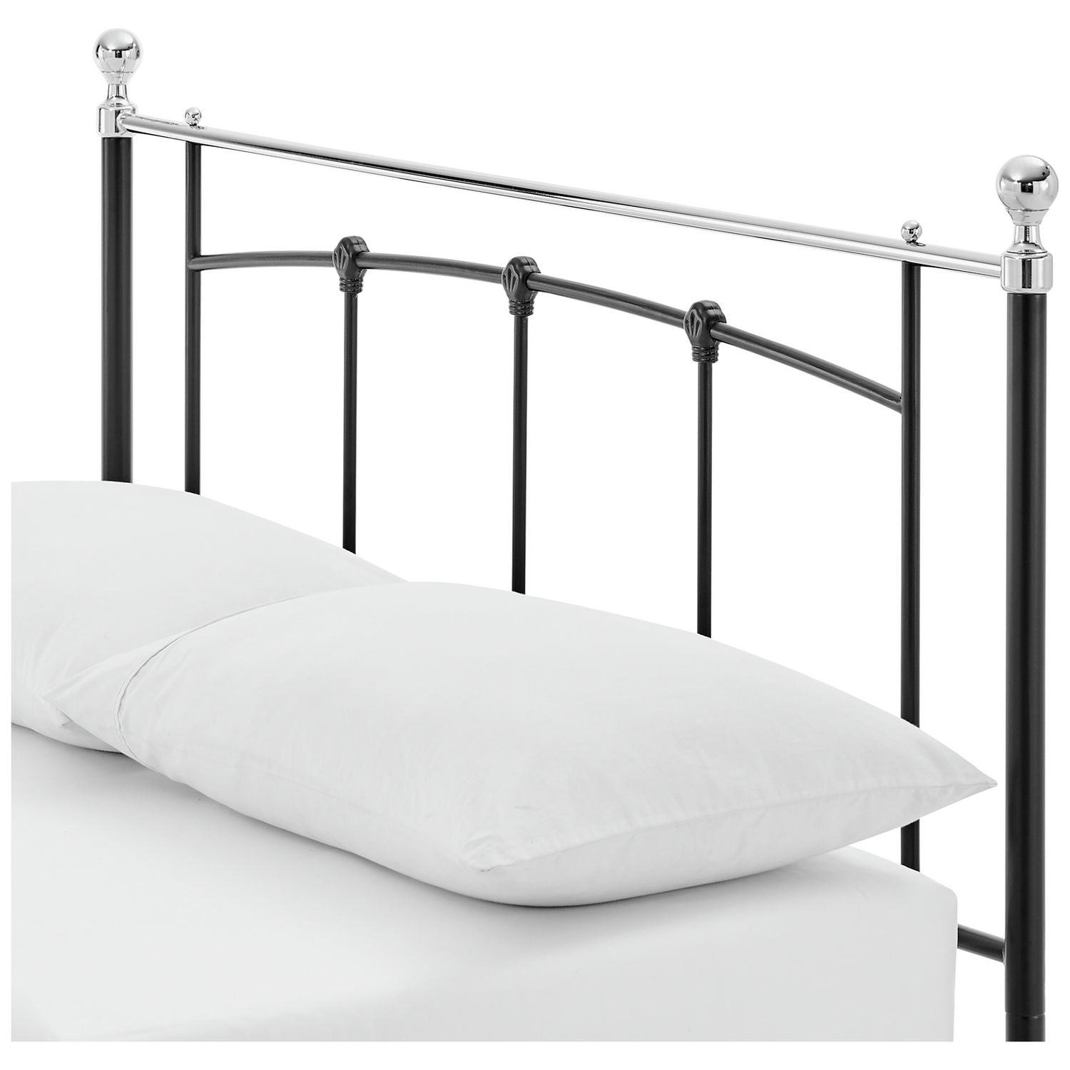 Argos Home Yani small double metal bed frame black - British product