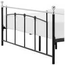 Argos Home Yani small double metal bed frame black - British product