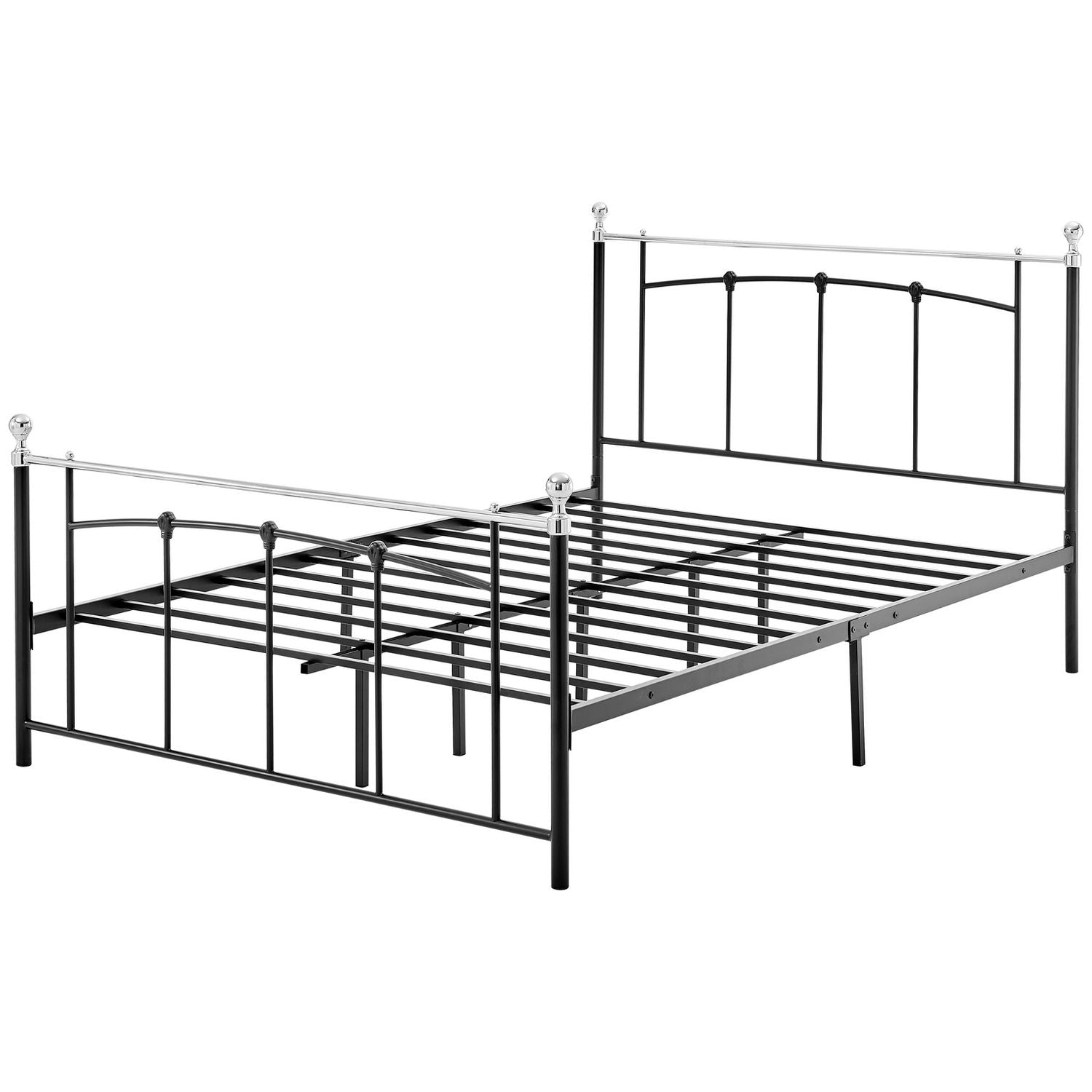 Argos Home Yani small double metal bed frame black - British product