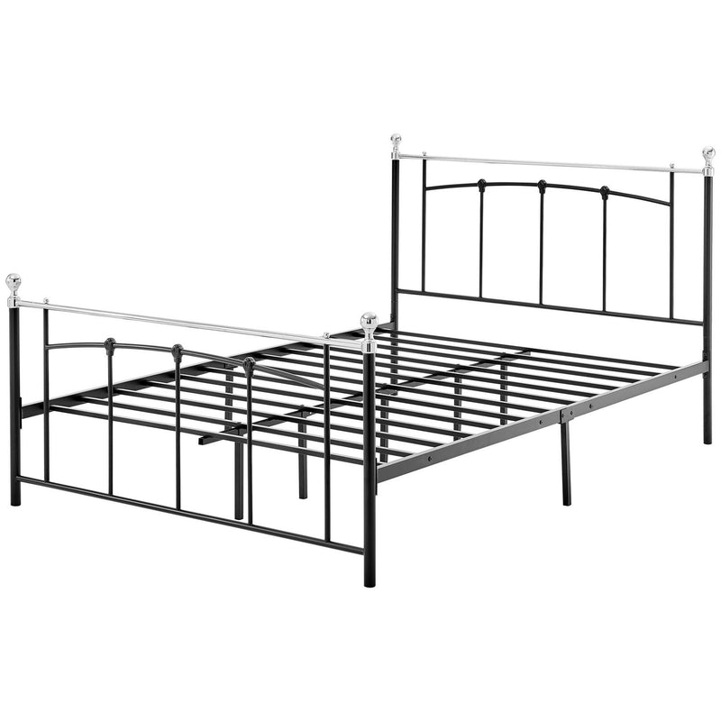 Argos Home Yani small double metal bed frame black - British product