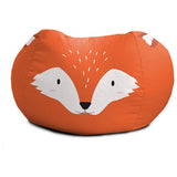 rucomfy fox animal bean bag medium, imported from the UK